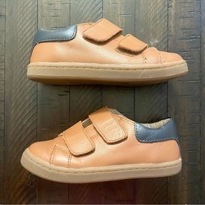 Old Soles Little Kid Tan Leather Sneakers Size 29